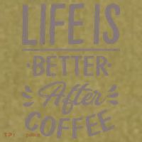 Life Is Better After Coffee Garment-Dyed Women's Muscle Tee thumb 6