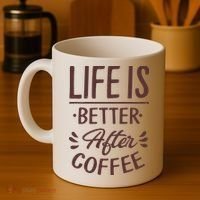 Life Is Better After Coffee Coffee Mug thumb 4