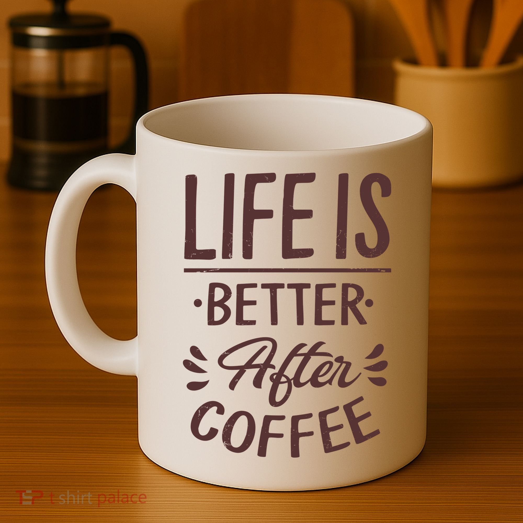 Life Is Better After Coffee Coffee Mug