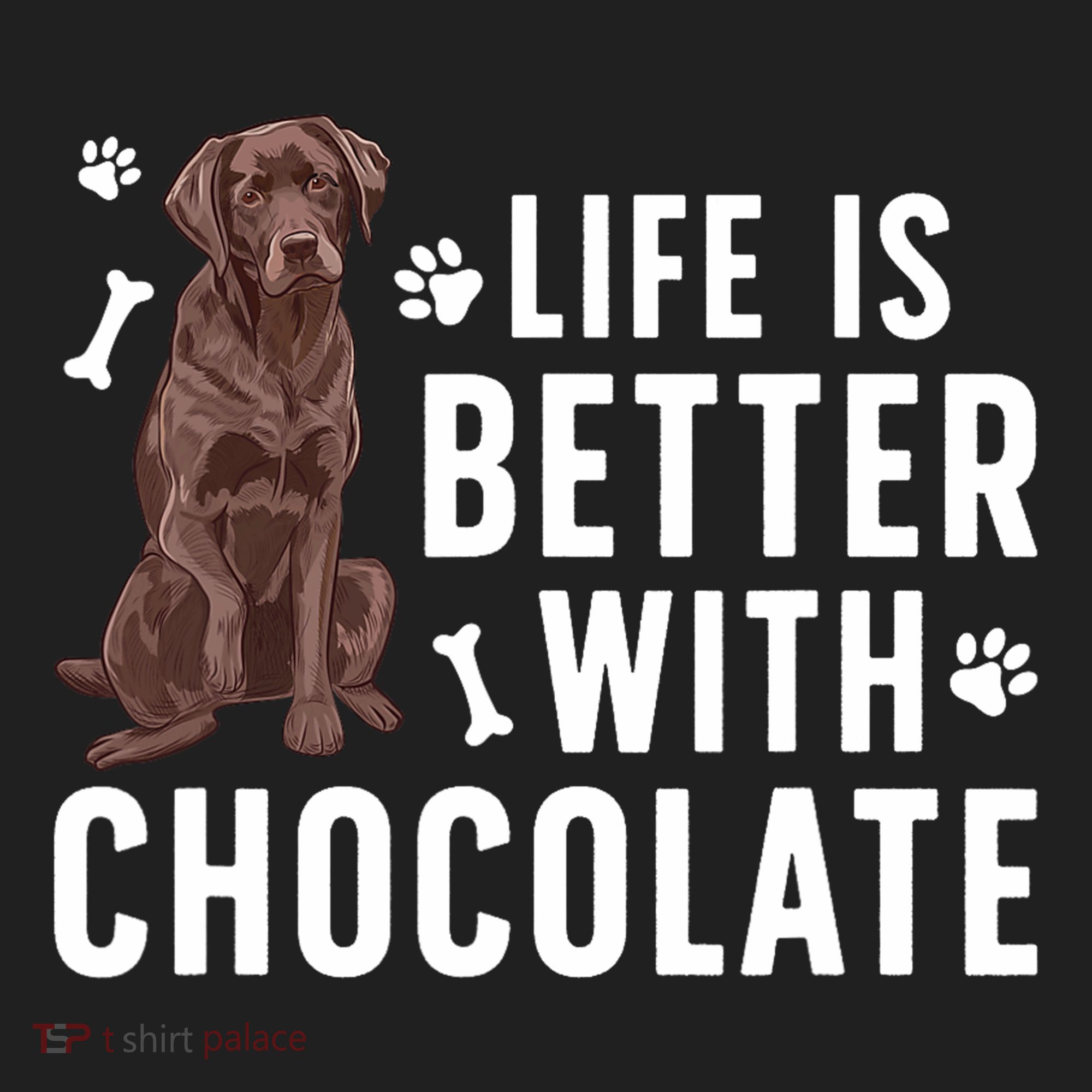 Life Is Better Chocolate Labrador Owner Chocolate Lab Lover Women's Sweatshirt