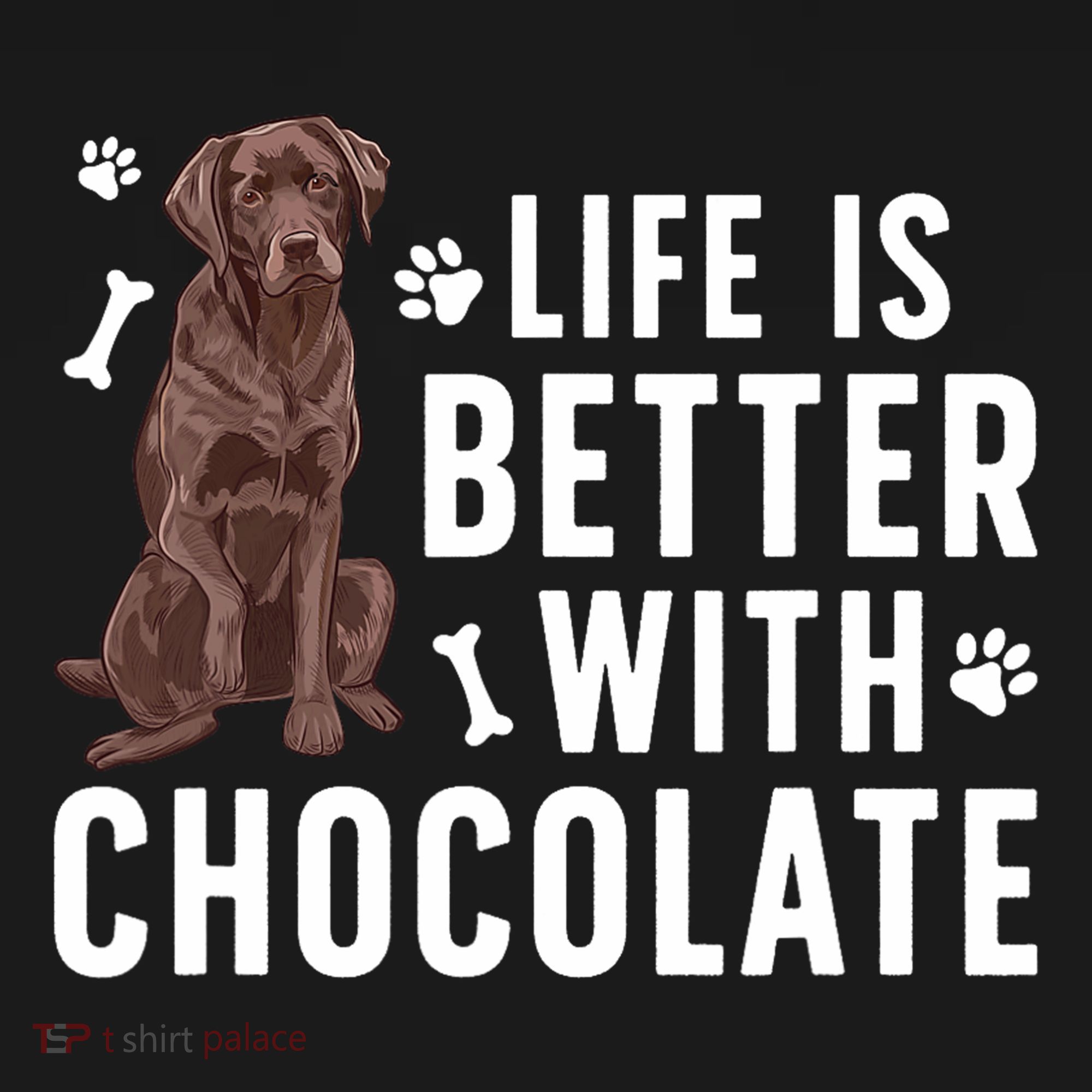 Life Is Better Chocolate Labrador Owner Chocolate Lab Lover Visor