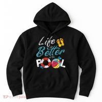 Life is better at the Pool Vacation Hoodie thumb 0
