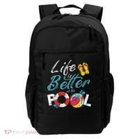 Life is better at the Pool Vacation Backpack thumb 0