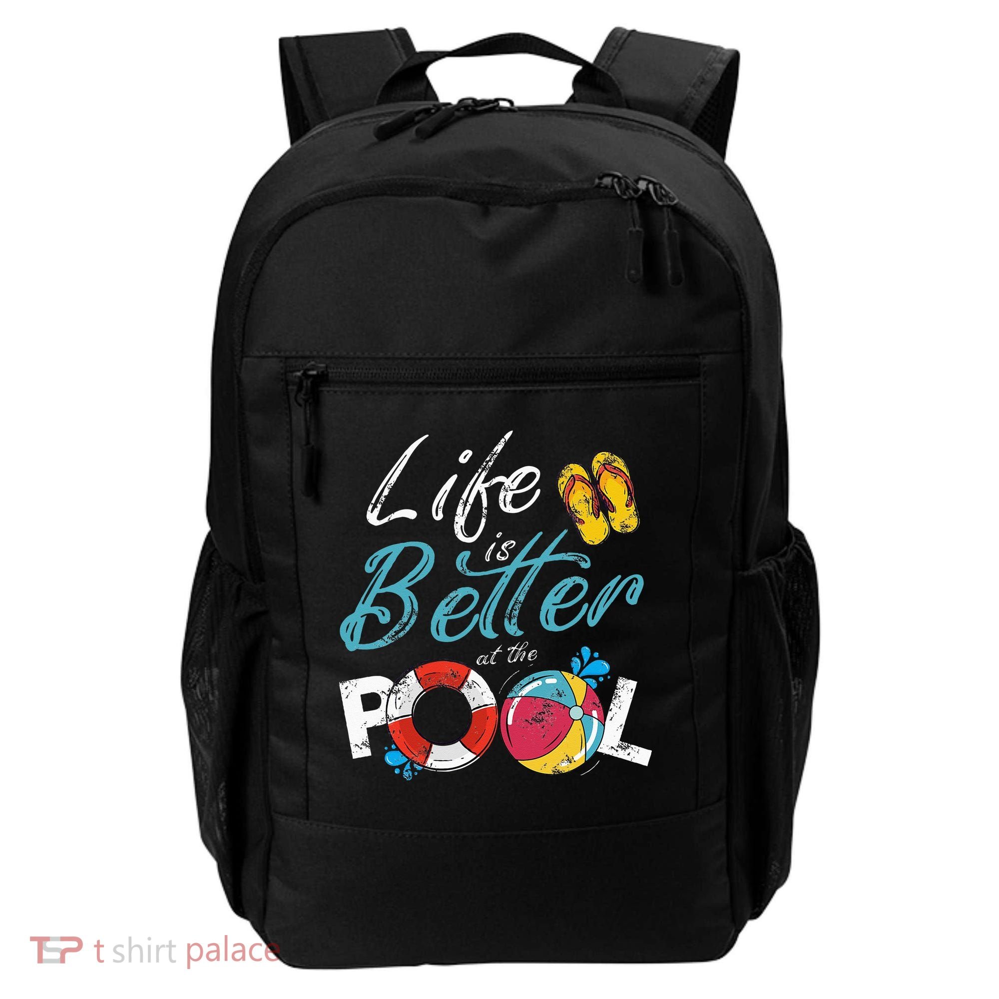Life is better at the Pool Vacation Backpack