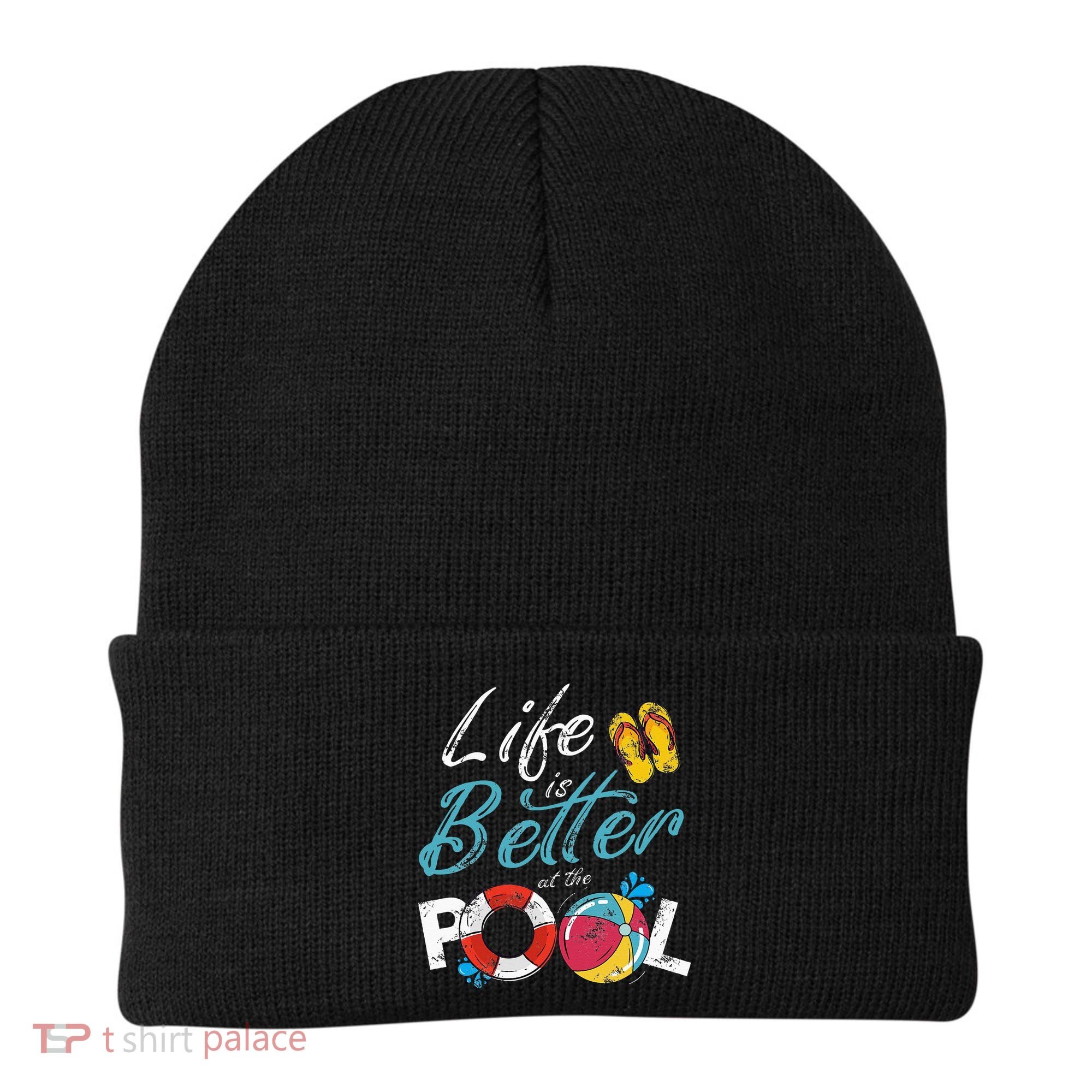 Life is better at the Pool Vacation Beanie