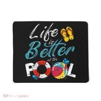 Life is better at the Pool Vacation Mousepad thumb 0