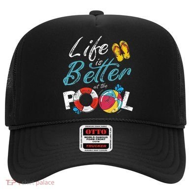 Life is better at the Pool Vacation Hat