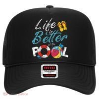 Life is better at the Pool Vacation Hat thumb 0