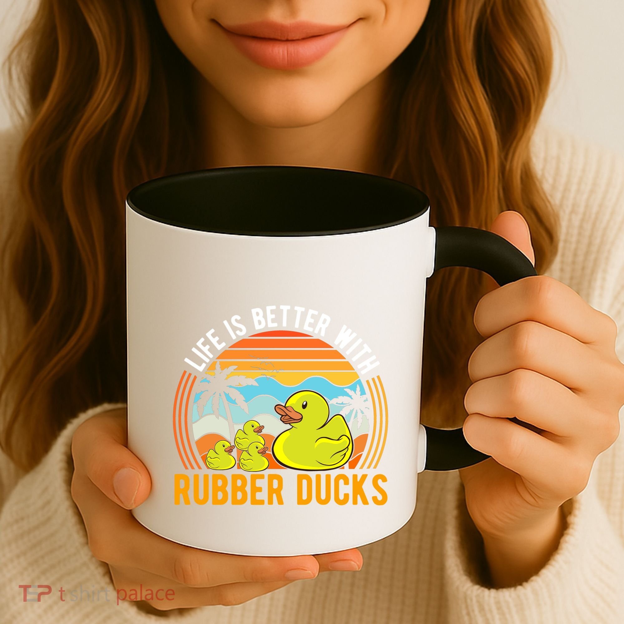 Life Is Better With Rubber Ducks Rubber Duck Gift Coffee Mug