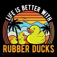 Life Is Better With Rubber Ducks Rubber Duck Gift Coffee Mug thumb 5