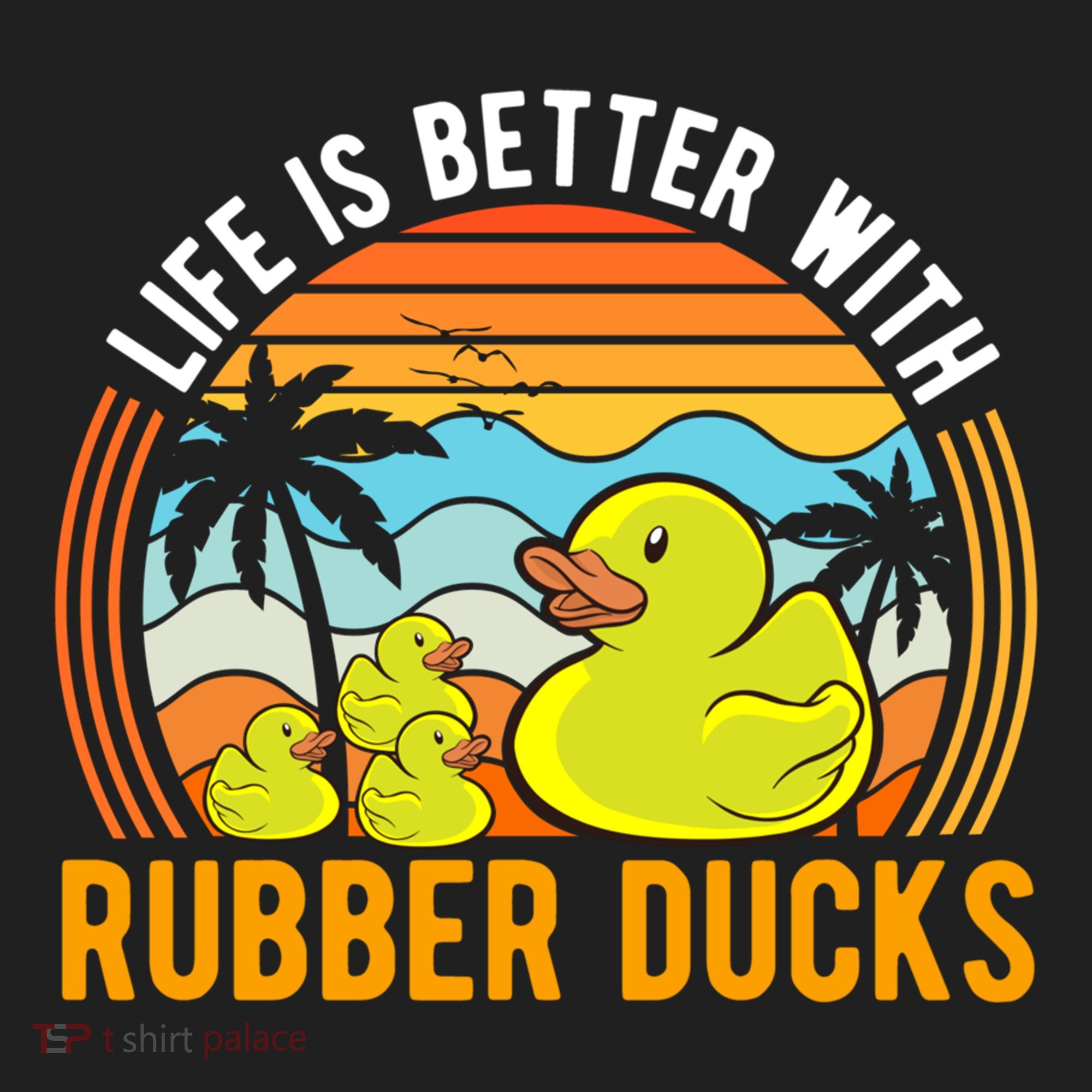 Life Is Better With Rubber Ducks Rubber Duck Gift Beanie