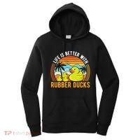 Life Is Better With Rubber Ducks Rubber Duck Gift Women's Hoodie thumb 0