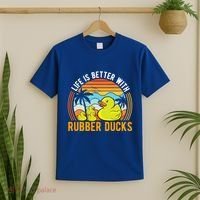 Life Is Better With Rubber Ducks Rubber Duck Gift T-Shirt thumb 2