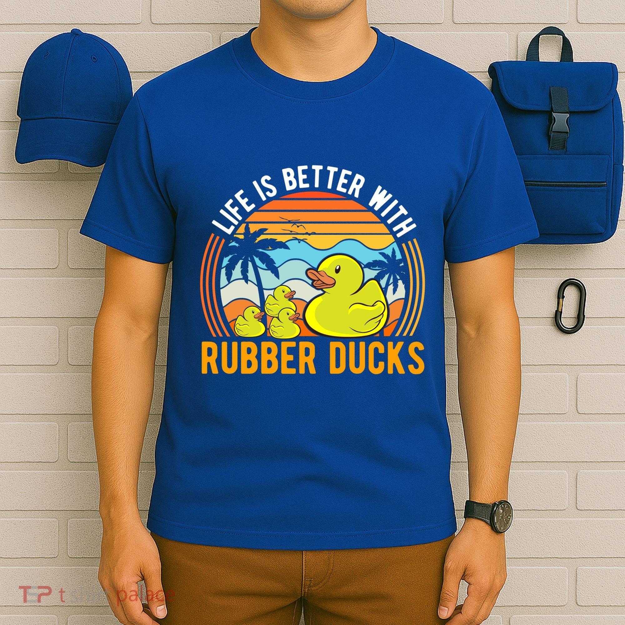 Life Is Better With Rubber Ducks Rubber Duck Gift T-Shirt