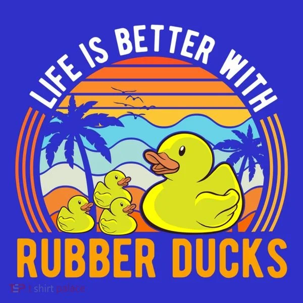 Life Is Better With Rubber Ducks Rubber Duck Gift Women's Long Sleeve Shirt
