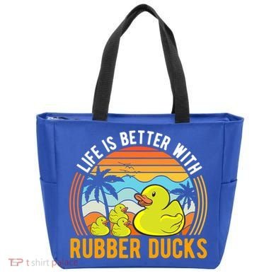 Life Is Better With Rubber Ducks Rubber Duck Gift Tote Bag
