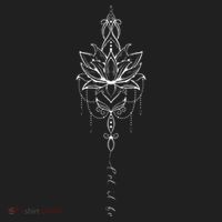 Let It Be Lotus Flower Mandala Boho Meditation Yoga Women Hat thumb 2