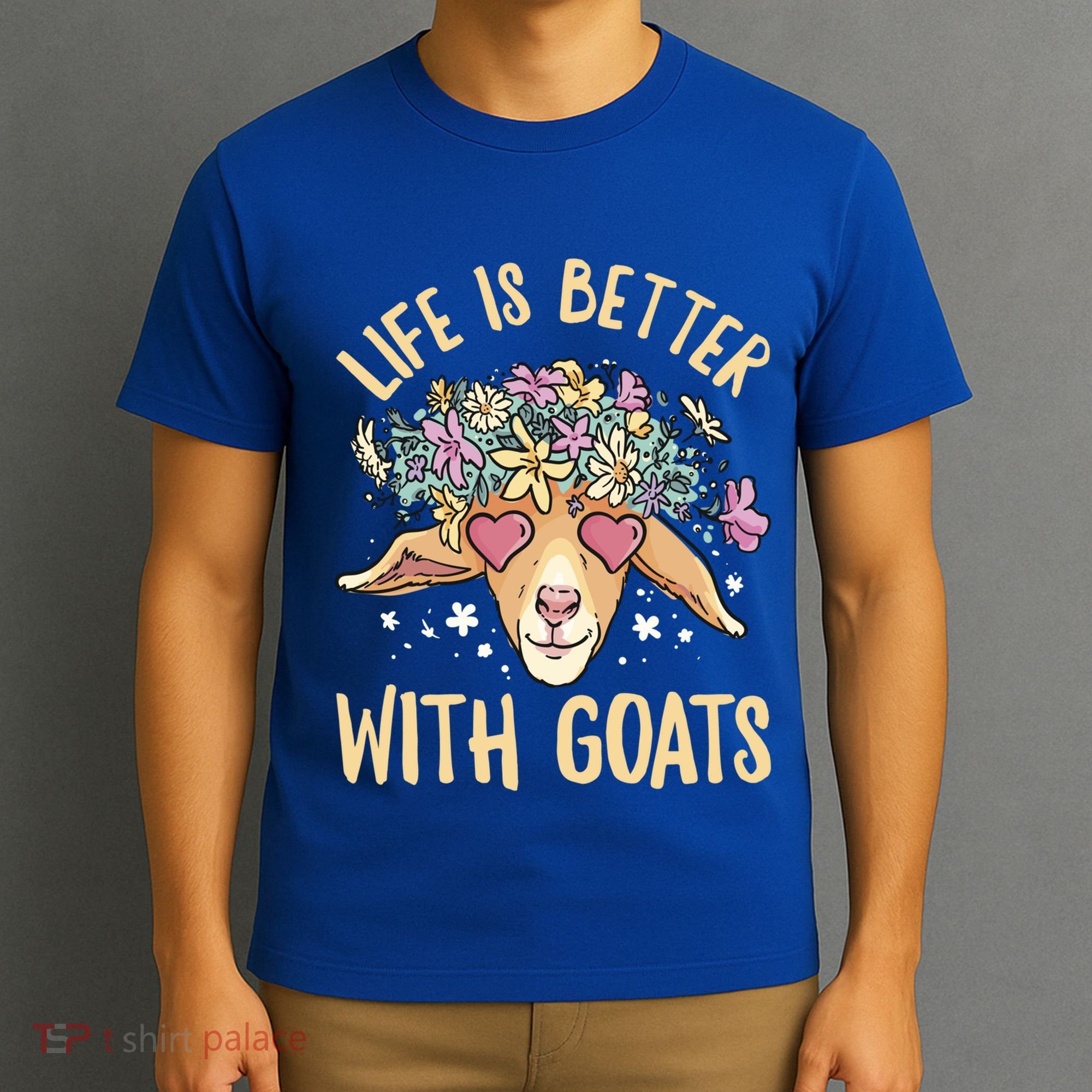 Life Is Better With Goats For Goat Whisperer Goat Gift T-Shirt