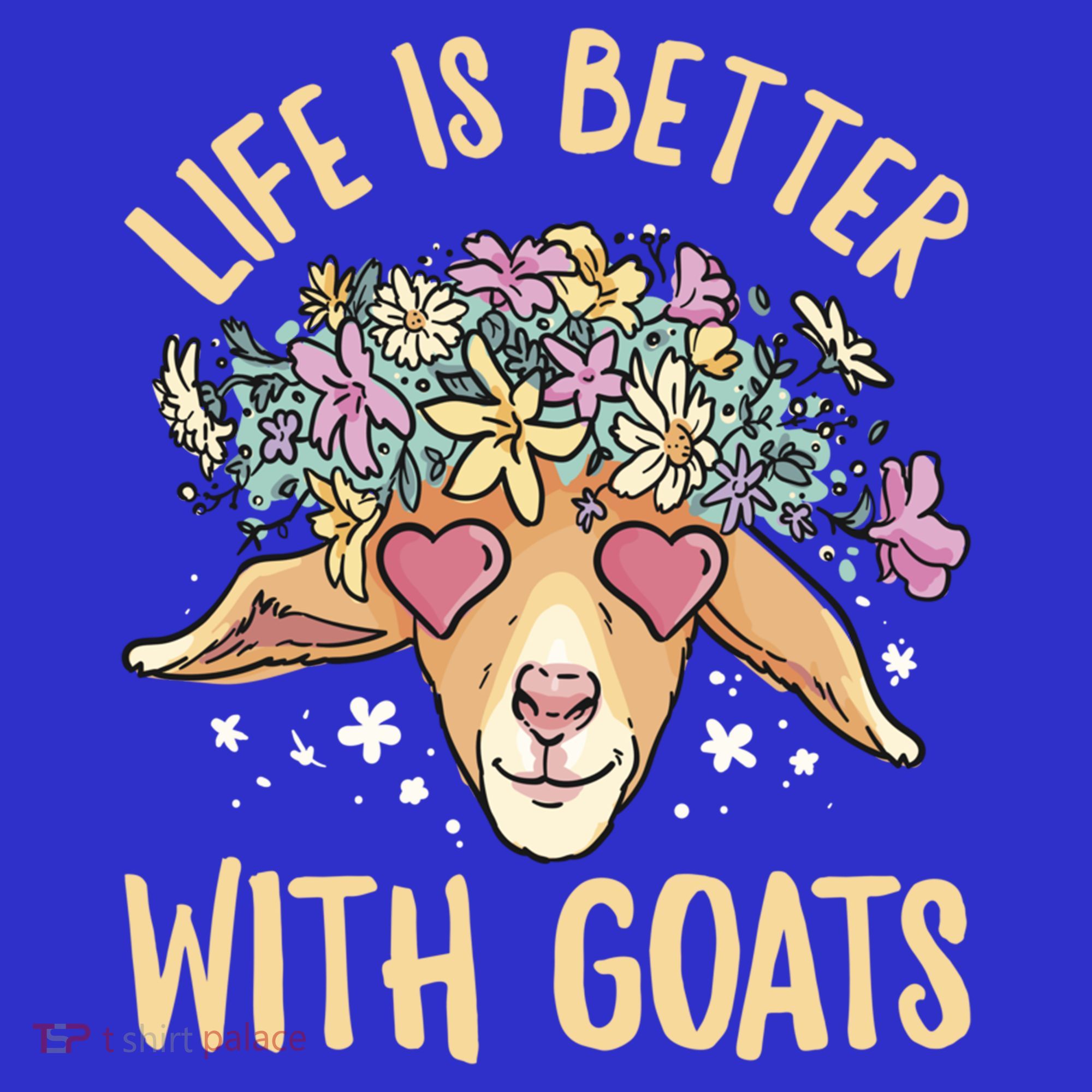 Life Is Better With Goats For Goat Whisperer Goat Gift Kids T-Shirt
