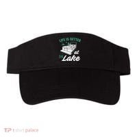 Life Is Better At The Lake Pontoon Boat Visor thumb 0