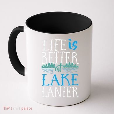 Life Is Better At Lake Lanier Fishing Boating Gift Coffee Mug