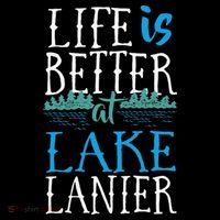 Life Is Better At Lake Lanier Fishing Boating Gift Coffee Mug thumb 5