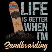 Life Is Better When IM Sandboarding Sandboarding Sand Dunes Great Gift Coffee Mug thumb 5