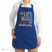 Life Is Better When IM Sandboarding Sandboarding Sand Dunes Great Gift Apron thumb 2