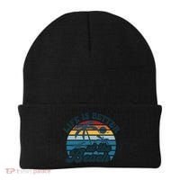 Life Is Better At The Beach Girls Trip Summer Vacation Retro Great Gift Beanie thumb 0