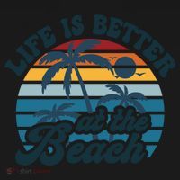 Life Is Better At The Beach Girls Trip Summer Vacation Retro Great Gift Ornament thumb 1