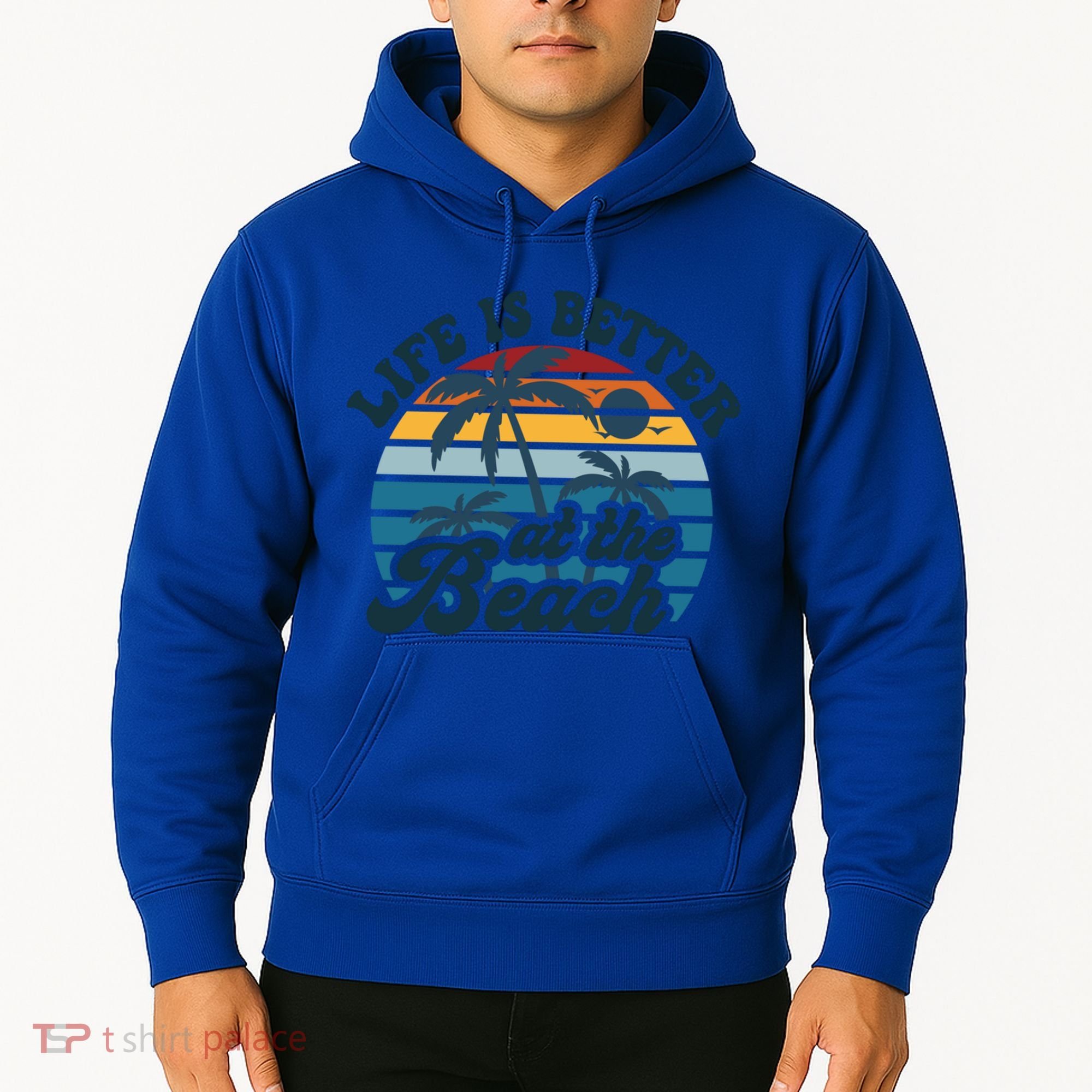 Life Is Better At The Beach Girls Trip Summer Vacation Retro Great Gift Hoodie