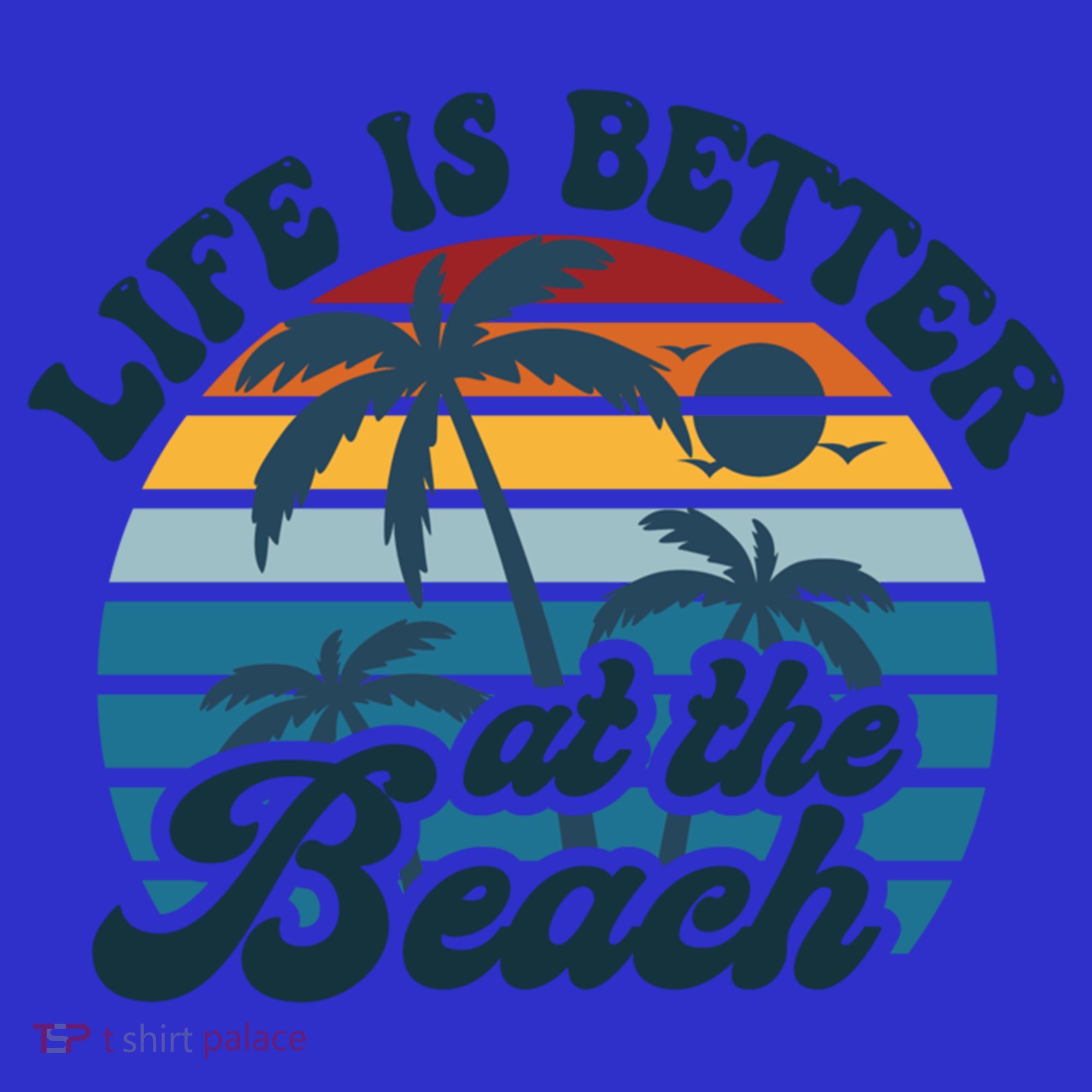 Life Is Better At The Beach Girls Trip Summer Vacation Retro Great Gift Sweatshirt