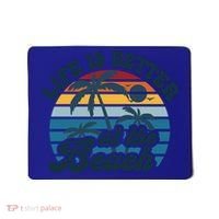 Life Is Better At The Beach Girls Trip Summer Vacation Retro Great Gift Mousepad thumb 0