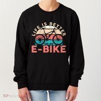 Life Is Better With An Ebike Electric Bike Battery Women's Sweatshirt thumb 0