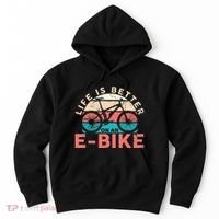 Life Is Better With An Ebike Electric Bike Battery Hoodie thumb 0