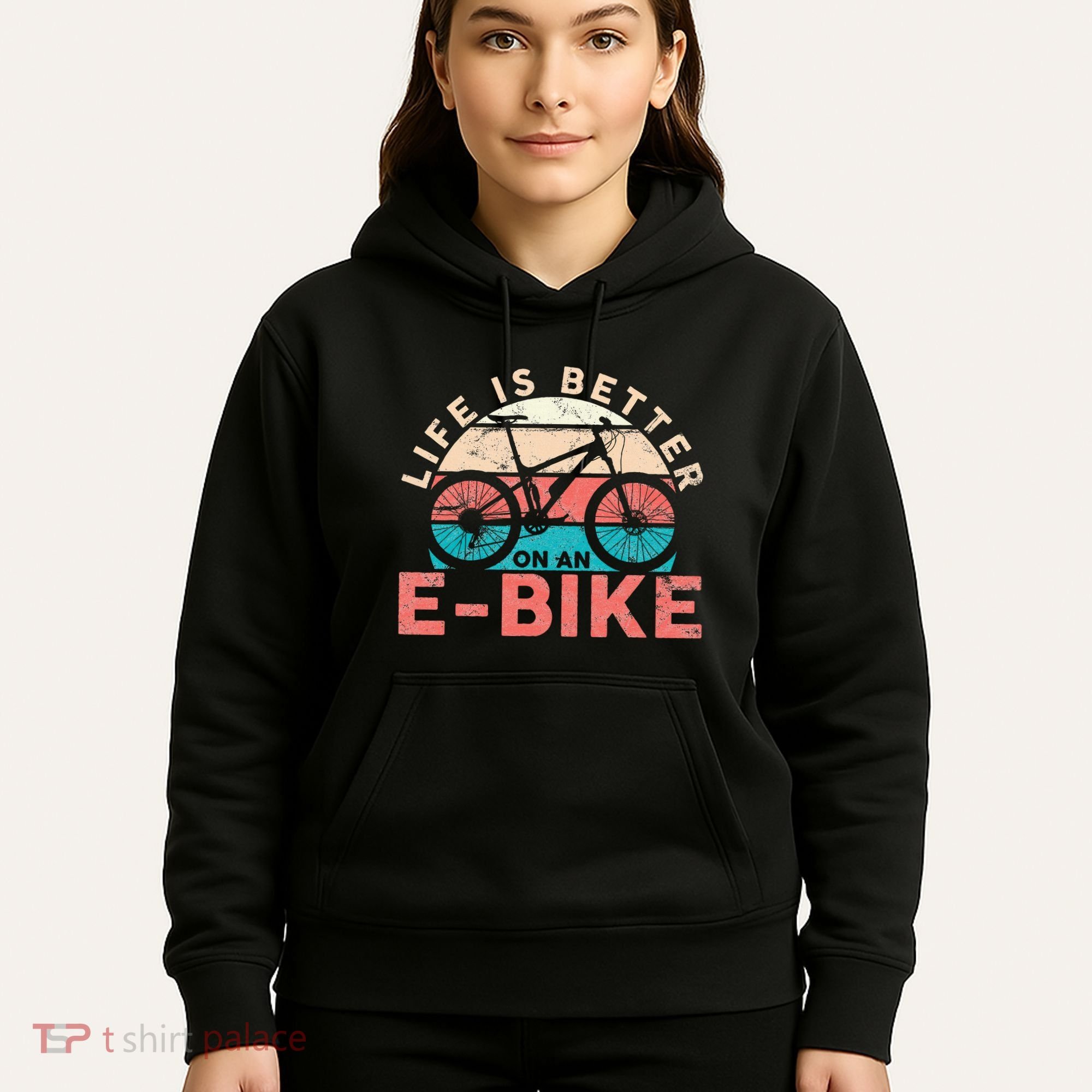 Life Is Better With An Ebike Electric Bike Battery Hoodie