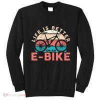 Life Is Better With An Ebike Electric Bike Battery Sweatshirt thumb 0