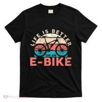 Life Is Better With An Ebike Electric Bike Battery T-Shirt thumb 0