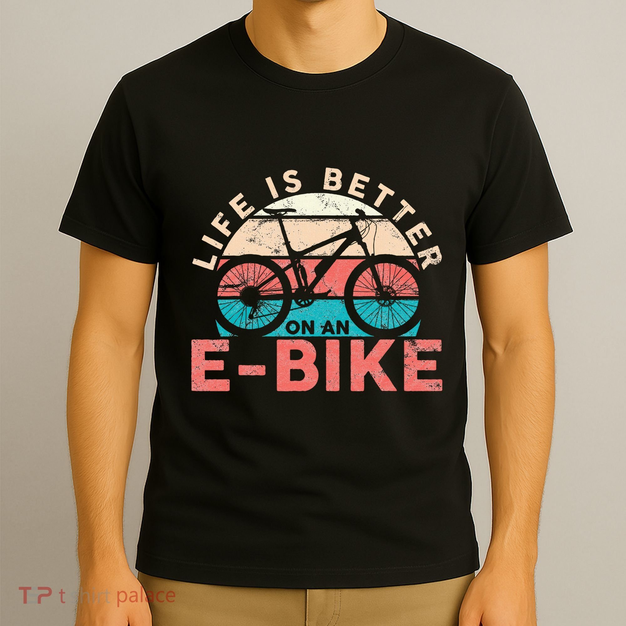 Life Is Better With An Ebike Electric Bike Battery T-Shirt