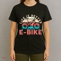Life Is Better With An Ebike Electric Bike Battery T-Shirt thumb 4