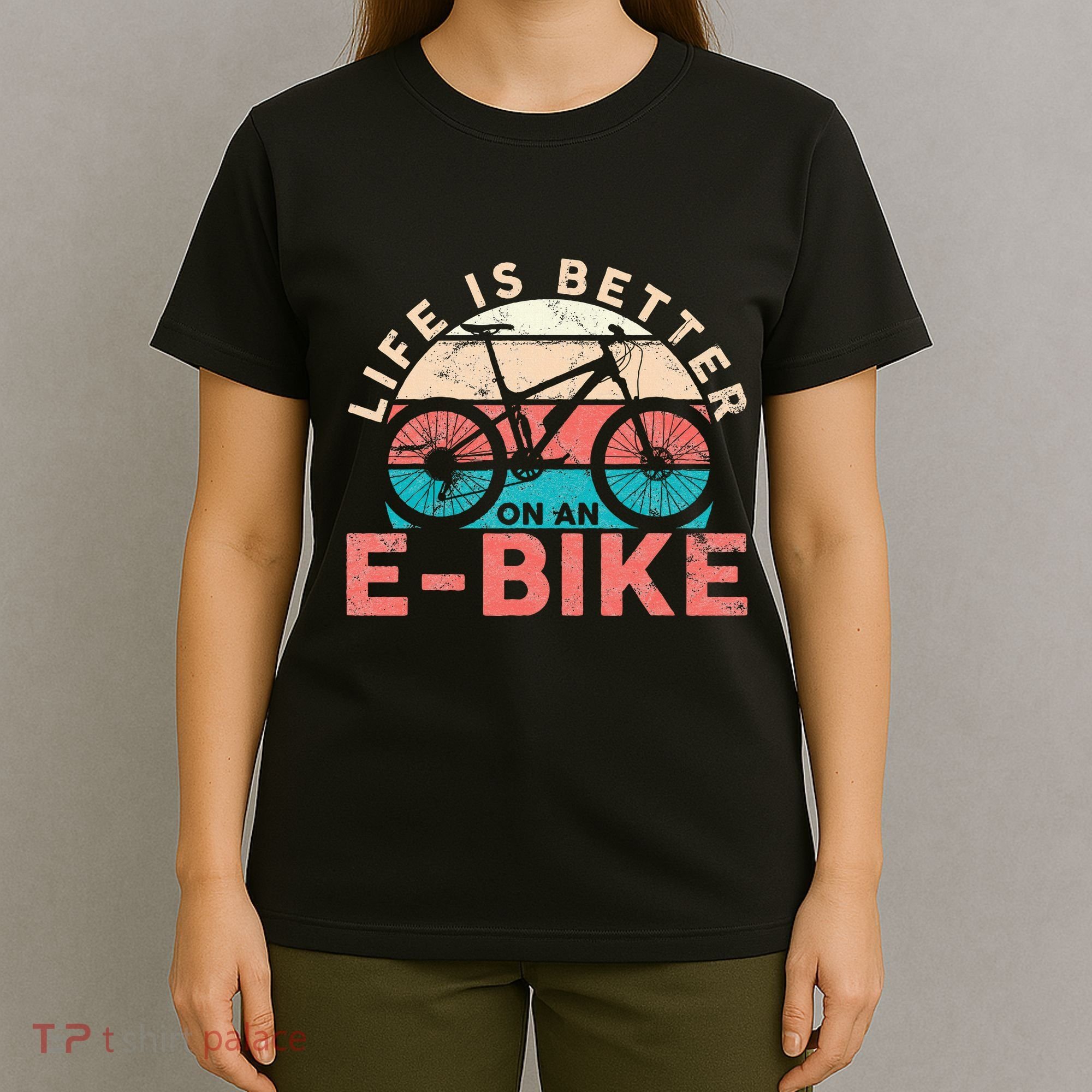 Life Is Better With An Ebike Electric Bike Battery T-Shirt