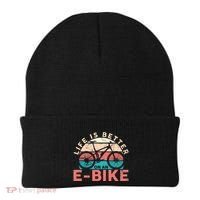 Life Is Better With An Ebike Electric Bike Battery Beanie thumb 0