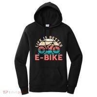 Life Is Better With An Ebike Electric Bike Battery Women's Hoodie thumb 0