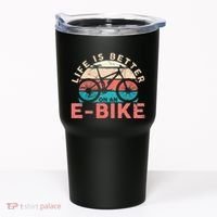 Life Is Better With An Ebike Electric Bike Battery Tumbler thumb 0