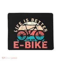 Life Is Better With An Ebike Electric Bike Battery Mousepad thumb 0