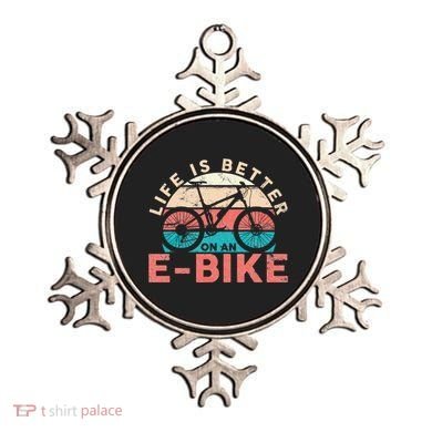 Life Is Better With An Ebike Electric Bike Battery Ornament