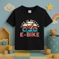 Life Is Better With An Ebike Electric Bike Battery Toddler T-Shirt thumb 3