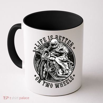 Life Is Better On Two Wheels Coffee Mug