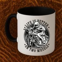 Life Is Better On Two Wheels Coffee Mug thumb 2