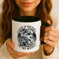 Life Is Better On Two Wheels Coffee Mug thumb 3